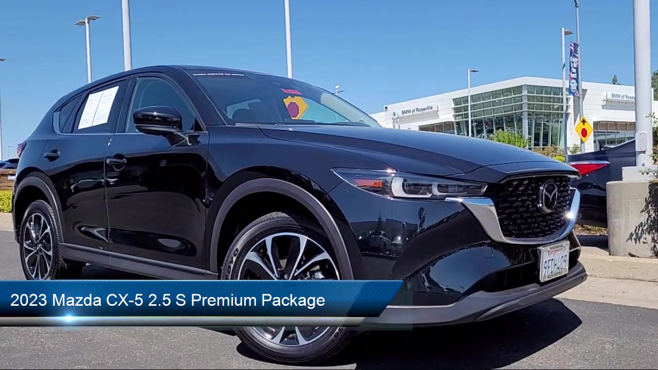 Certified Pre-Owned 2023 Mazda CX-5 2.5 S Premium Package 4D Sport Utility  in Roseville #B0770SL | Mazda Roseville